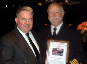 CAPT Bill Glynn (L) and CAPT Bob Kasena