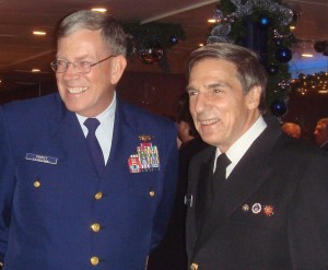 CAPT Dave Truitt & RADM Crowley